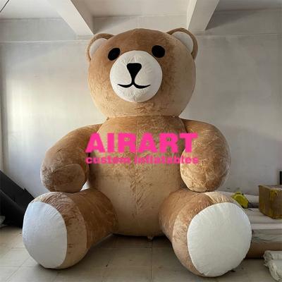 China PVC Tarpaulin / Oxford Cloth / Optio Outdoor Inflatable Advertising Opening Props Giant Teddy Bear Balloons for sale