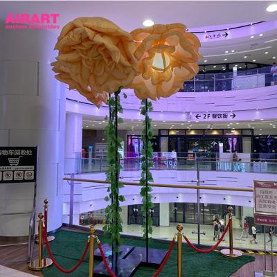 China Party Automatic Sensor Switch Flower Balloon Shape For Shopping Mall Decoration for sale