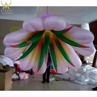 China PVC Tarpaulin/Oxford Cloth/Optional Best Selling Inflatable Flowers, Inflatable Plants, Inflatable Leaves Alices Wonderland Party Parade Decoration for sale