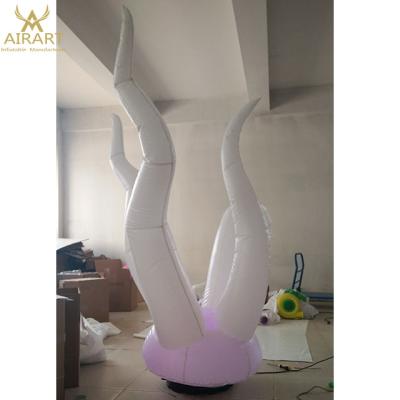 China Party Inflatable Stage Props Custom Lighting Inflatable Seaweed Plant For Decoration for sale