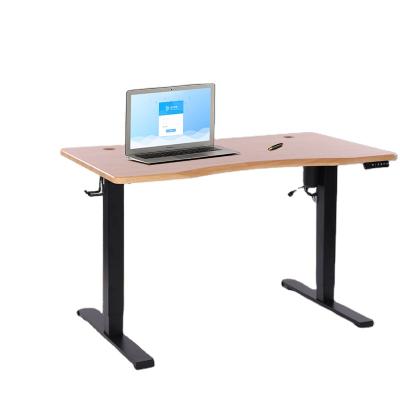 China (Height) Adjustable Durable Use Height 32MM/S Electric Adjustable Desk Stand Vertical Desk Frame Base for sale