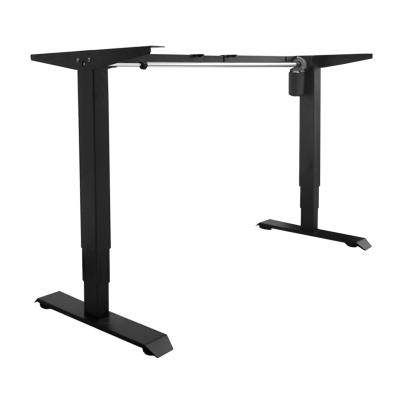 China Adjustable (Height) Structure Stand Height Adjustable Standing Desk With Single Motor for sale