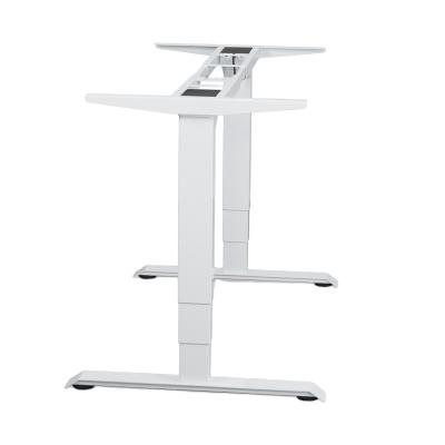 China (Size) Newly Designed Electric Adjustable Metal Desk Frame Height Adjustable Laptop Desk Stand for sale