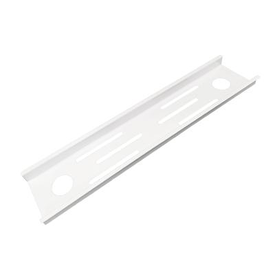 China White Electrical Cable Racks OEM Stainless Steel PVC Wiring Tray Decorative PVC Network Cable Clear Plastic Trunking Cover for sale