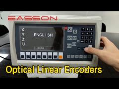 0.1uM Absolute Optical Linear Encoders Lathe Glass Scale For Measurement Equipment