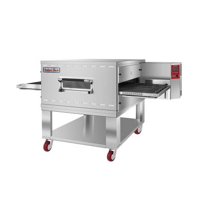 China restaurant & pizza shop restaurant conveyor baking equipment portable commercial electric pizza oven for sale