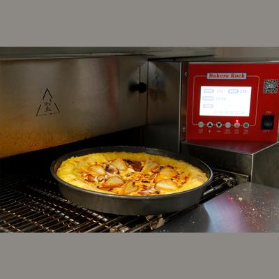 China Hotel Pizzeria Kitchen Equipment Air Impact Conveyor Blowing Oven For Pizza for sale