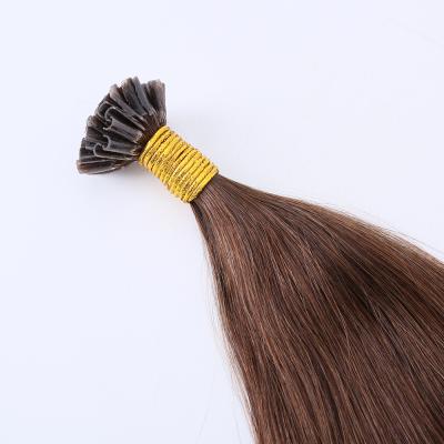 China TopElles U Tip Hair Extension Wholesale Silky Straight High Quality 100% Pre-bonded Wave Hair Extension for sale