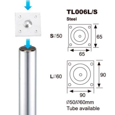 China High Quality Steel Adjustable Table Office Furniture Table Leg (TL006) for sale