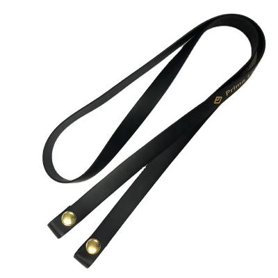 China Environmental Friendly Customize Your Logo Double Button Silicone Lanyards For Face Masking for sale