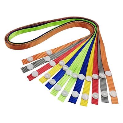 China Convenient Lanyard For Face Masking Holder Environmental Friendly Chain Clip Double Lanyards Clip Hanger for sale