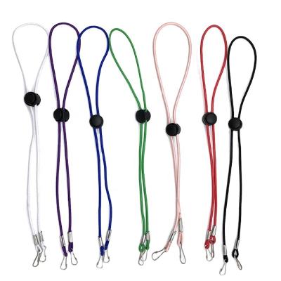 China Wholesale Custom Masking Masking Lanyard Environmentally Friendly Logo Colors Adjustable Kids Face Holder Neck Strap for sale