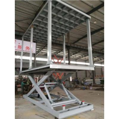 China For Hydraulic Lifting And Parking Cars 3-5tons Car Garage Lift For Basement Home Use Double Car Parking Lift for sale