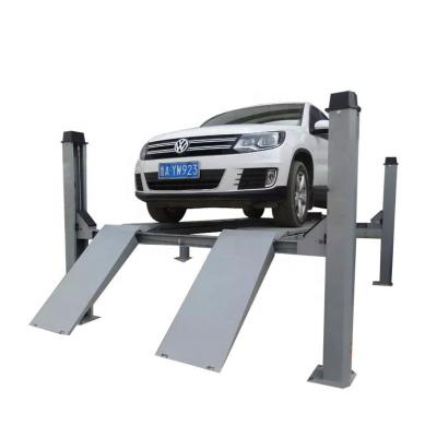 China Easy Operation 5000kg Car Lift In-ground Single Post Car Lift 4 Post Car Lift Crane for sale