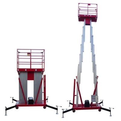 China Shandong 18m Height 250kg Aerial Work Platform Easy Vehicle Mounted Boom Lift Small Operation Hand Lift for sale