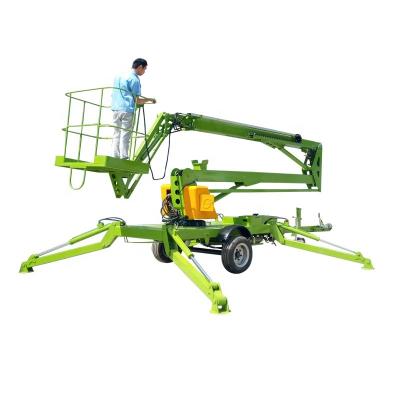 China Easy Operation First Class Electric Crank Arm Aerial Work Platform for sale