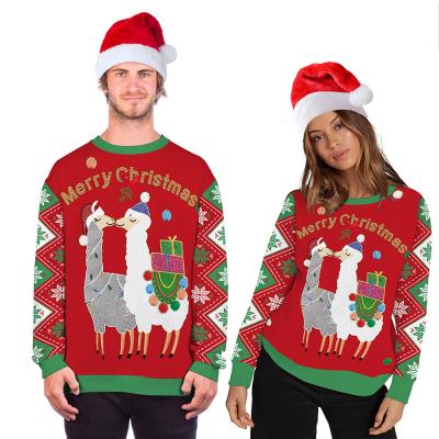 China Wholesale Custom Christmas Sweater High Quality Knitted Ugly Customization QUICK DRY for sale