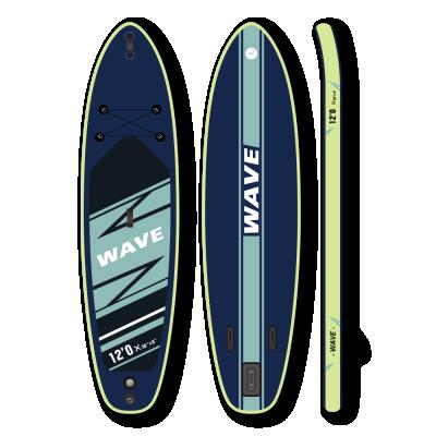 China Drop Stitch Unisex Wooden Paddle Board All Round Inflatable SUP Paddle Board 11' 8 Inflatable Paddle Board for sale