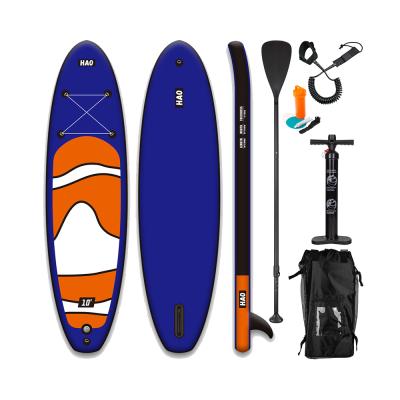 China Double Layer Unisex Inflatable Stand Surfing SUP Paddle Board For Adult for sale