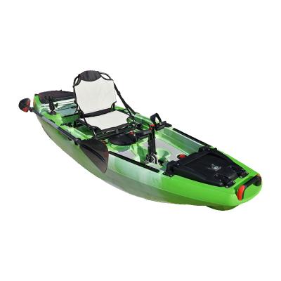 China Plastic Cheap Rotomolded Water Fun Equipment Travel Kayak For Fisherman Kayak Accessories With Canoe for sale