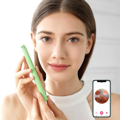 China Good Quality Smart Safe Ear Wax Remover Remover Led Wifi Home Electronic Ear Wax Cleaner Tool BR-018 for sale