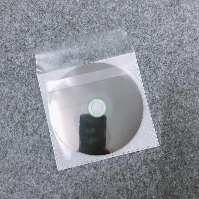 China Double Face CD Plastic Sleeve With Fin CPP Sleeve for sale