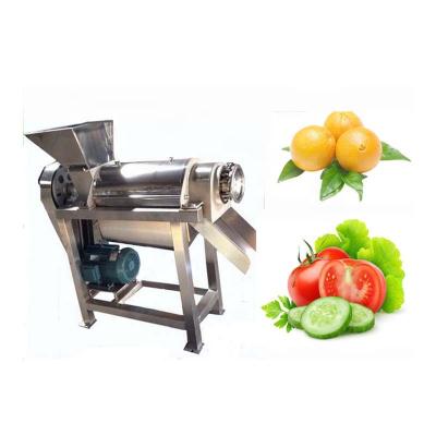 China Commercial Fruit Processing Plant Fruit Juice Extracting Machines Screw Press Juicer Machine for sale