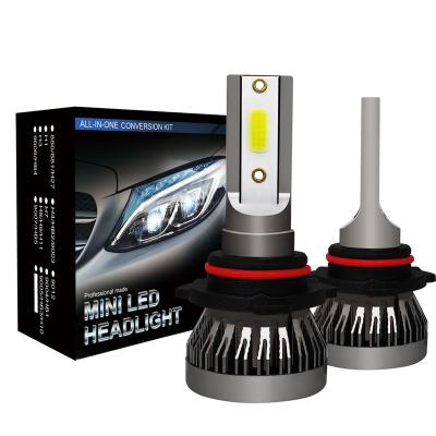 China Aluminum m2 H4 H7 car led mini super bright 16000LM 72W H3 H1 H11 880 led headlight H4 led bulbs H7 led headlight automobile for sale