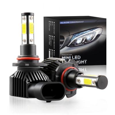 China X7 CAR LED Headlight H4 H7 H11 H13 9005 55W 8000LM Aluminum High Power LED Headlight For Car for sale