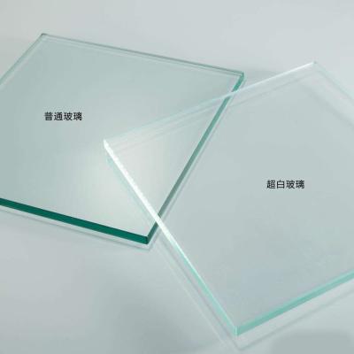 Cina Tempered Laminated 6mm Float Glass Ultra Clear Toughened Glass Cut To Size in vendita