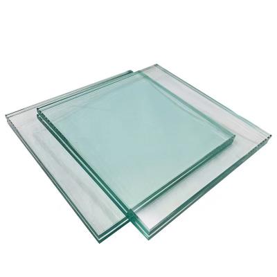 China Tempered PVB Laminated Acoustic Glass Panels Safety Transparent For Commercial Building à venda