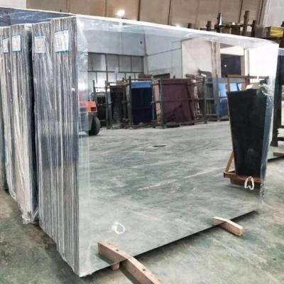 China Schlanker Silber-Aluminium-Wandspiegel für moderne Einrichtung zu verkaufen