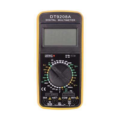 China Low Price DT9208 Digital Multimeter Profesional Tester AC DC Voltage Meter dt9205a Digital Multimeter For Sale Multimeters CE DT9208A for sale