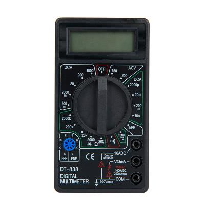 China Low Price DT838 Digital Multimeter Profesional Tester AC DC Voltage Meter DT830 Digital Multimeter For Sale Multimeter Price DT838 for sale