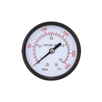 China small mechanical leierda 2.5inch 63mm oil pressure gauge drone tubes price for sale air pressure gauge water LPG60Z for sale