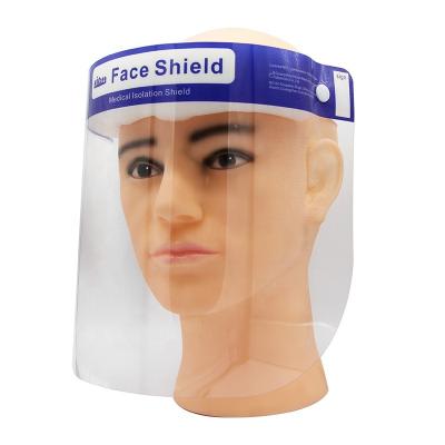 China Double Side Anti Fog Adult And Children Safety Glasses Plastic Protective Transparent Face Masks for sale