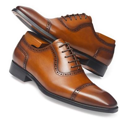 China Anti-Smell OEM Design Men's Wedding Party Shoes Latest Italian Oxford Shoes Men's Oxford Shoes Made Of Genuine Leather for sale