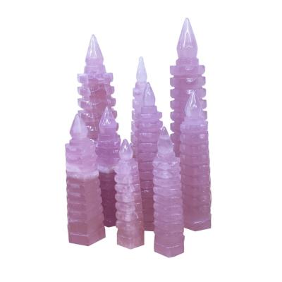 China Sale Various Feng Shui Home Decoration Folk Crystal Crafts Wenchang Tower From China Factory for sale