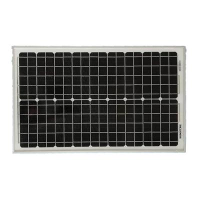 China Solar Power High Efficiency SUN30M-12 30W Solar Panel Manufacturer for sale