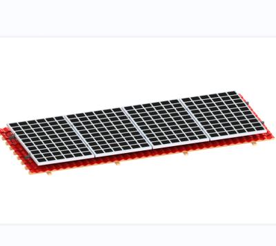 China Flat Buildings Chinese Rooftop Manufacturer Solar Panel Mounting System for sale