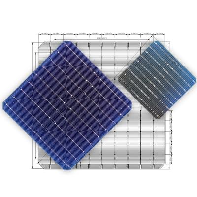 China Wholesale Convenient Installation 166mm*166mm High Solar Power Conversion Efficiency Solar Panels for sale