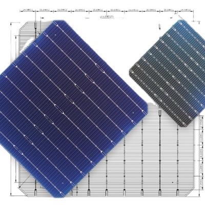 China Solar Power Manufacturer Carefully Manufactures Monocrystalline Solar Cells 166mm*166mm for sale