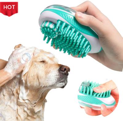 China Viable Dog Grooming Pet Cleaning Brush Massage Pet Wash Bath Pet Brush for sale