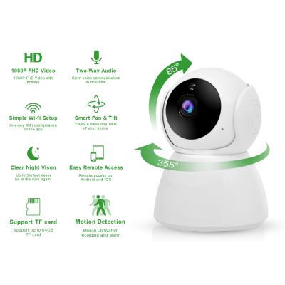 China 1080P Two Way Audio Smart 360 Fish Cat Home Security Wireless IP Camera WiFi Night Vision Watch Baby Dog Surveillance for sale