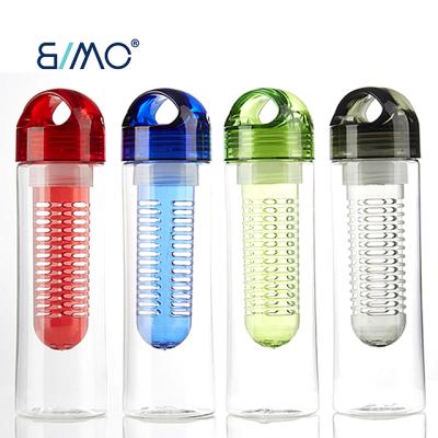 China 24 oz Fruit Infuser Sustainable Water Bottles made of unbreakable Eastman Tritan for sale