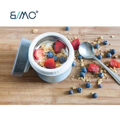 China Business vacuum insulated stainless steel food jar thermos container snack jar container fruit container for sale