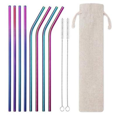 China Disposable Smooth Friendly Reusable Drinking Straws for sale