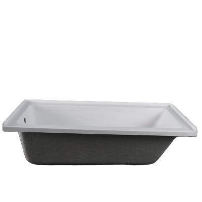 China Embedded acrylic drop in bathtub built-in bathtub 60x30 for sale