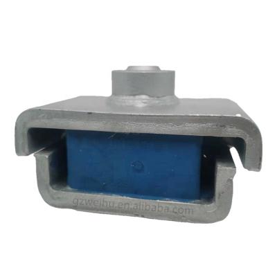 China High quality and low cost 6BG1 diesel engine sapphire blue engine mount 4410043 4410044 rubber for Hitachi EX200-5 ex225-5 excavators spare part for sale