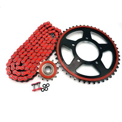 China Quiet/Speed Up/ Wear Resistant Motorcycle Modification Parts Racing Motorcycle Sprocket and Chain Sets for Suzuki DL250(47T 14T 520H XR-Ring 120 Links) for sale